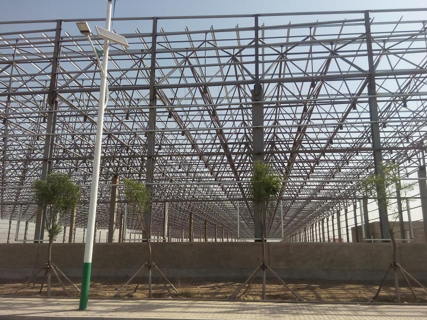 淮安汽车工业厂房网架